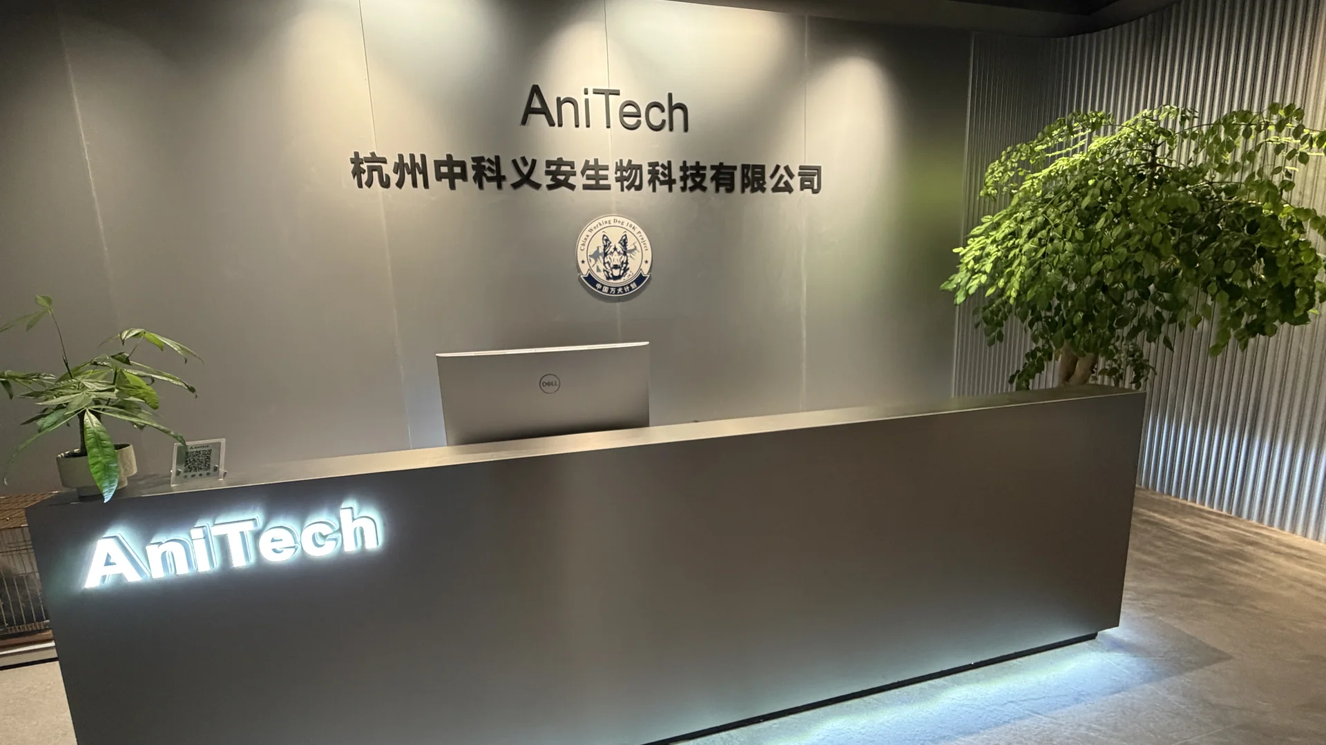 AniTech 杭州展厅前台实景